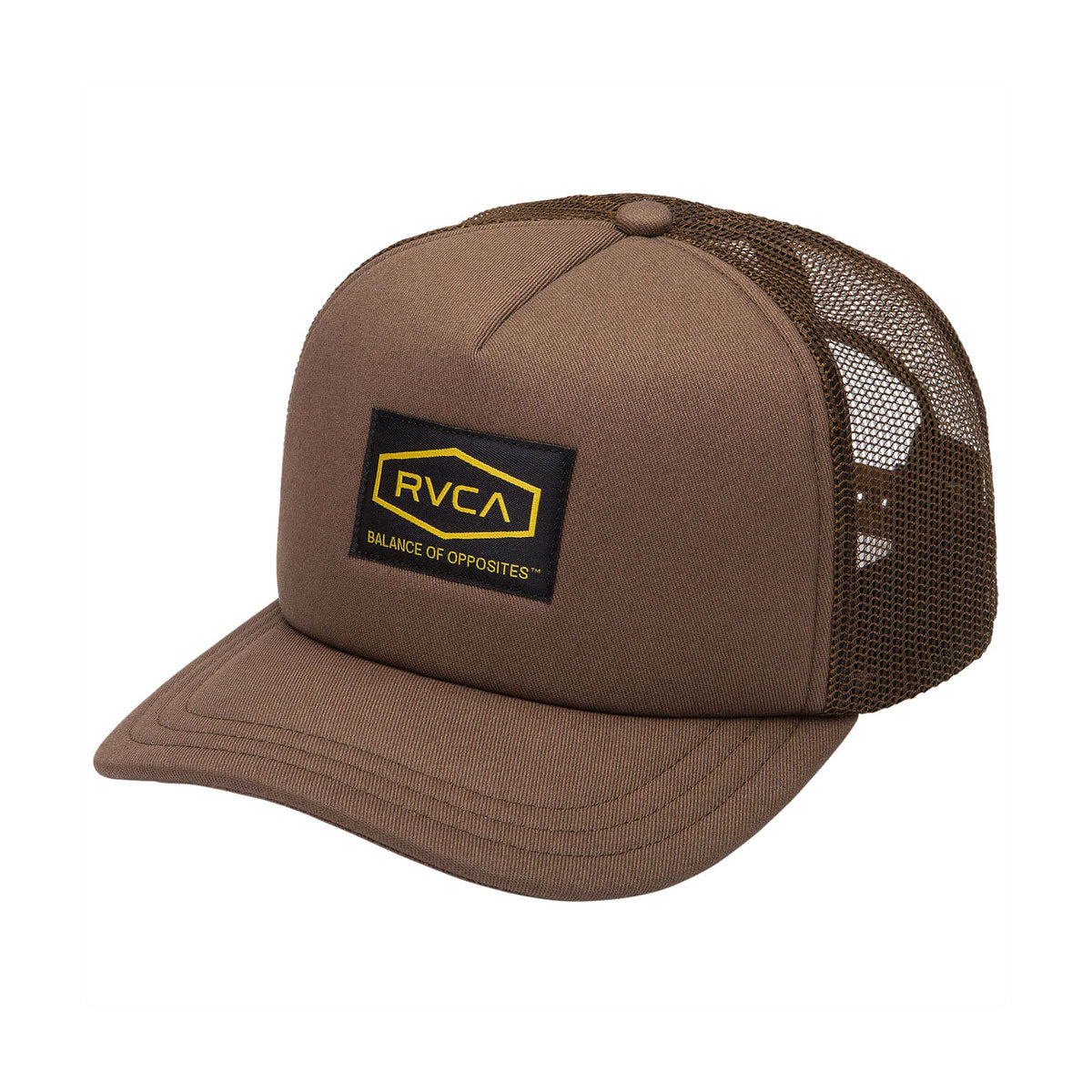RVCA Dayshift Foamy Trucker Hat - Bombay Brown image 1