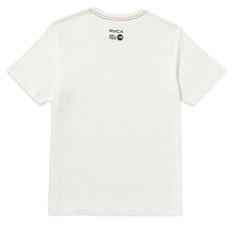RVCA Jacob Balance T-Shirt - Antique White