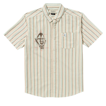 RVCA Jacobs Archive Stripe Shirt - Multi