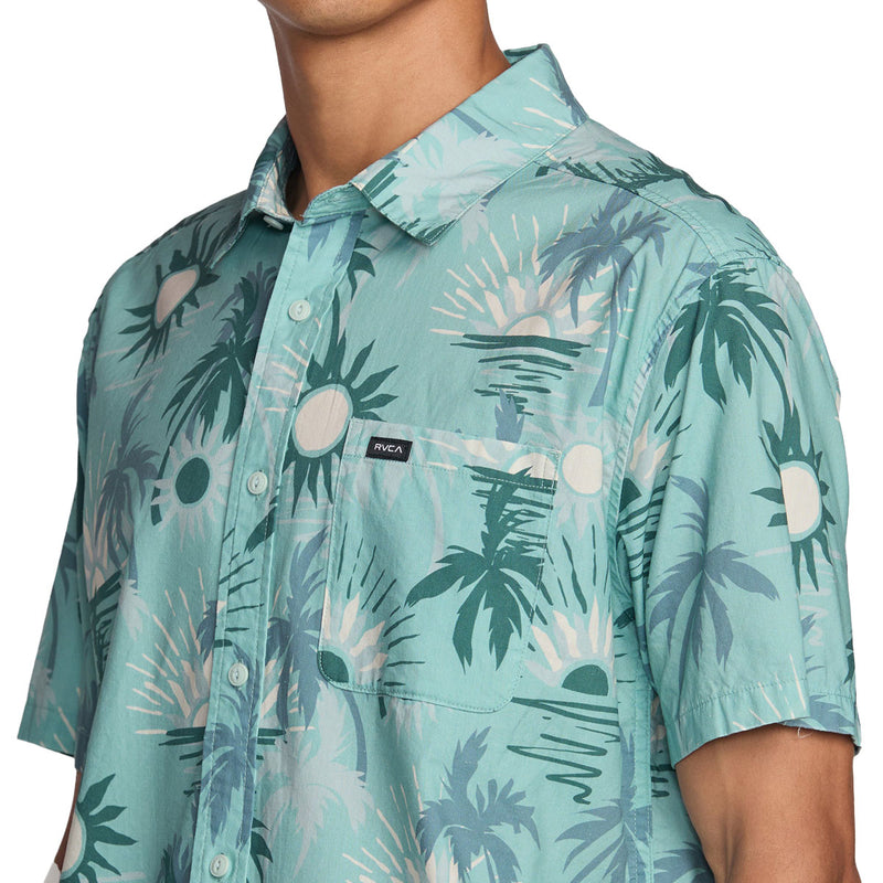 RVCA Sunsets Shirt - Blue Haze