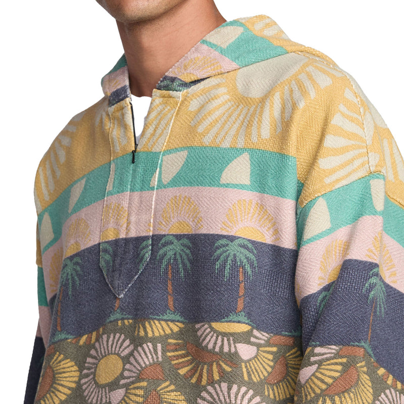 RVCA Exotica Poncho Hoodie - Multi