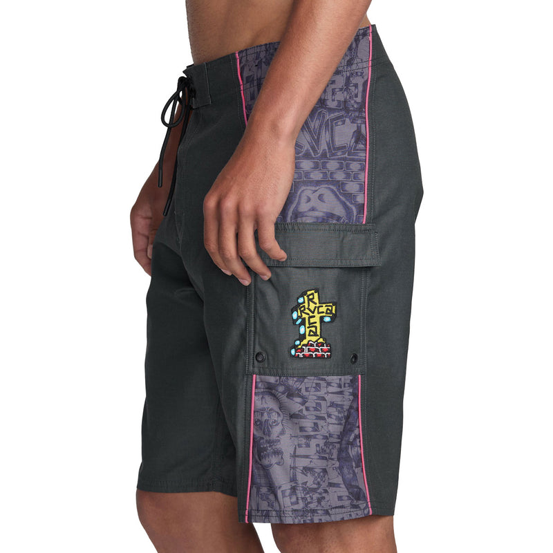 RVCA Jesse Barba 21 Boardshorts - Black