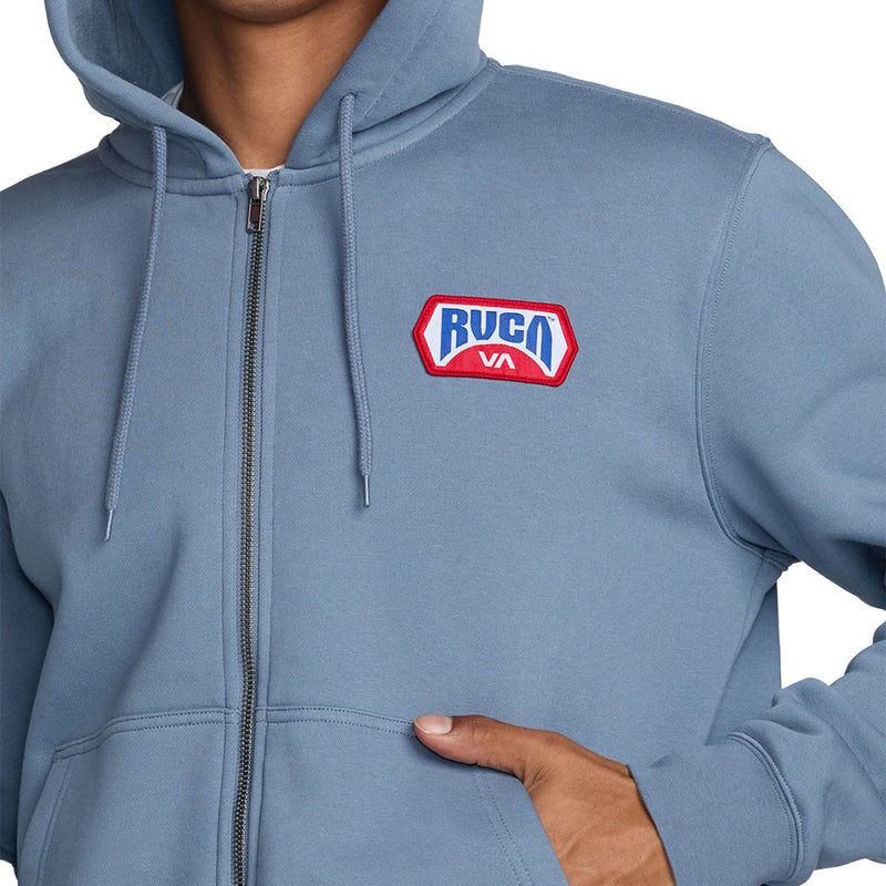 RVCA Supplier Zip Hoodie - Vintage Navy