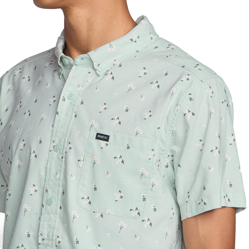 RVCA Thatll Do Print Shirt - Green Tea