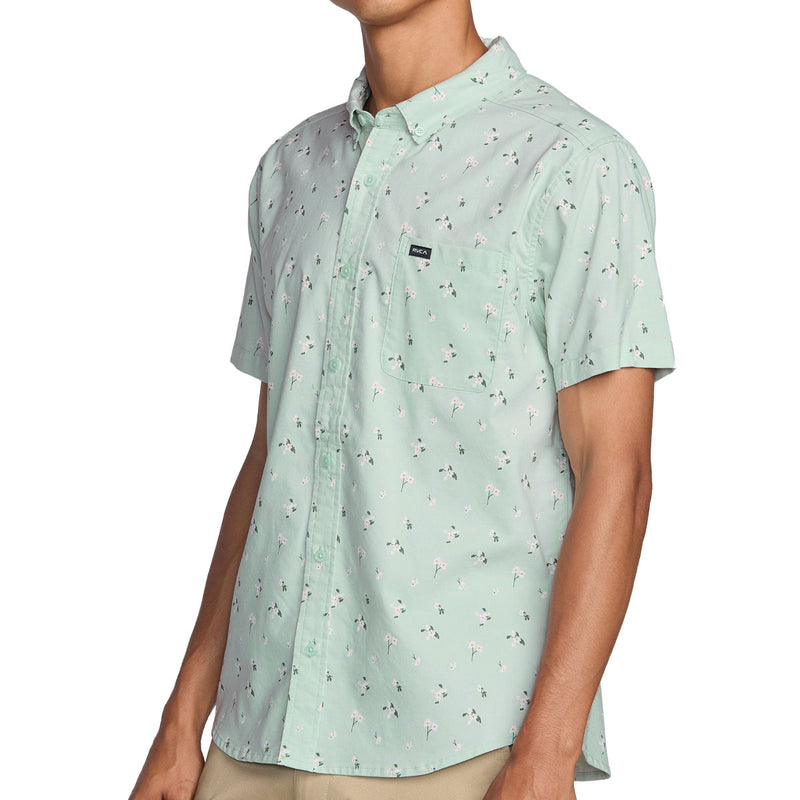 RVCA Thatll Do Print Shirt - Green Tea