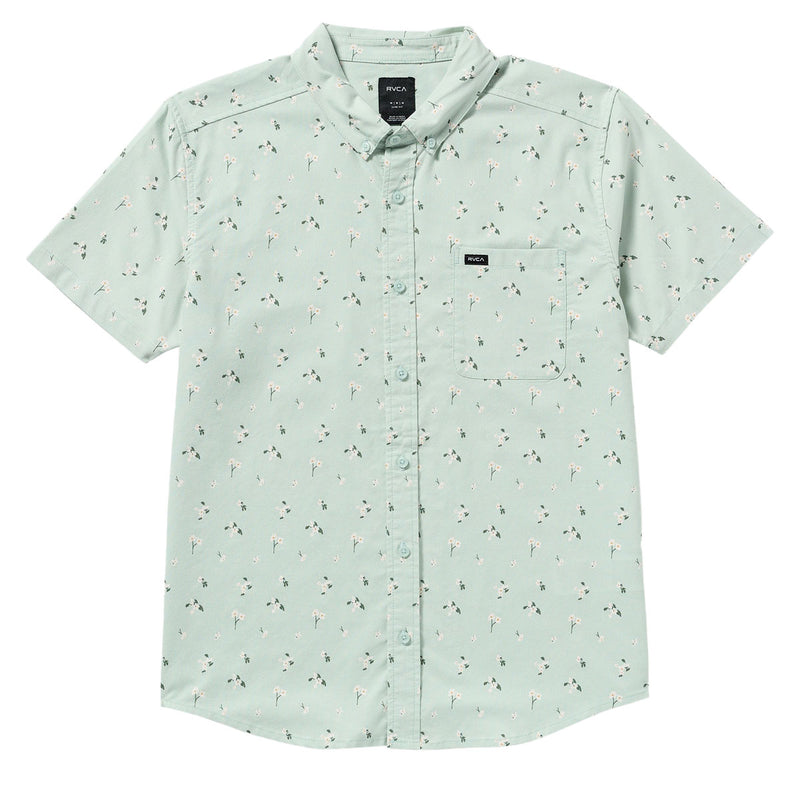 RVCA Thatll Do Print Shirt - Green Tea