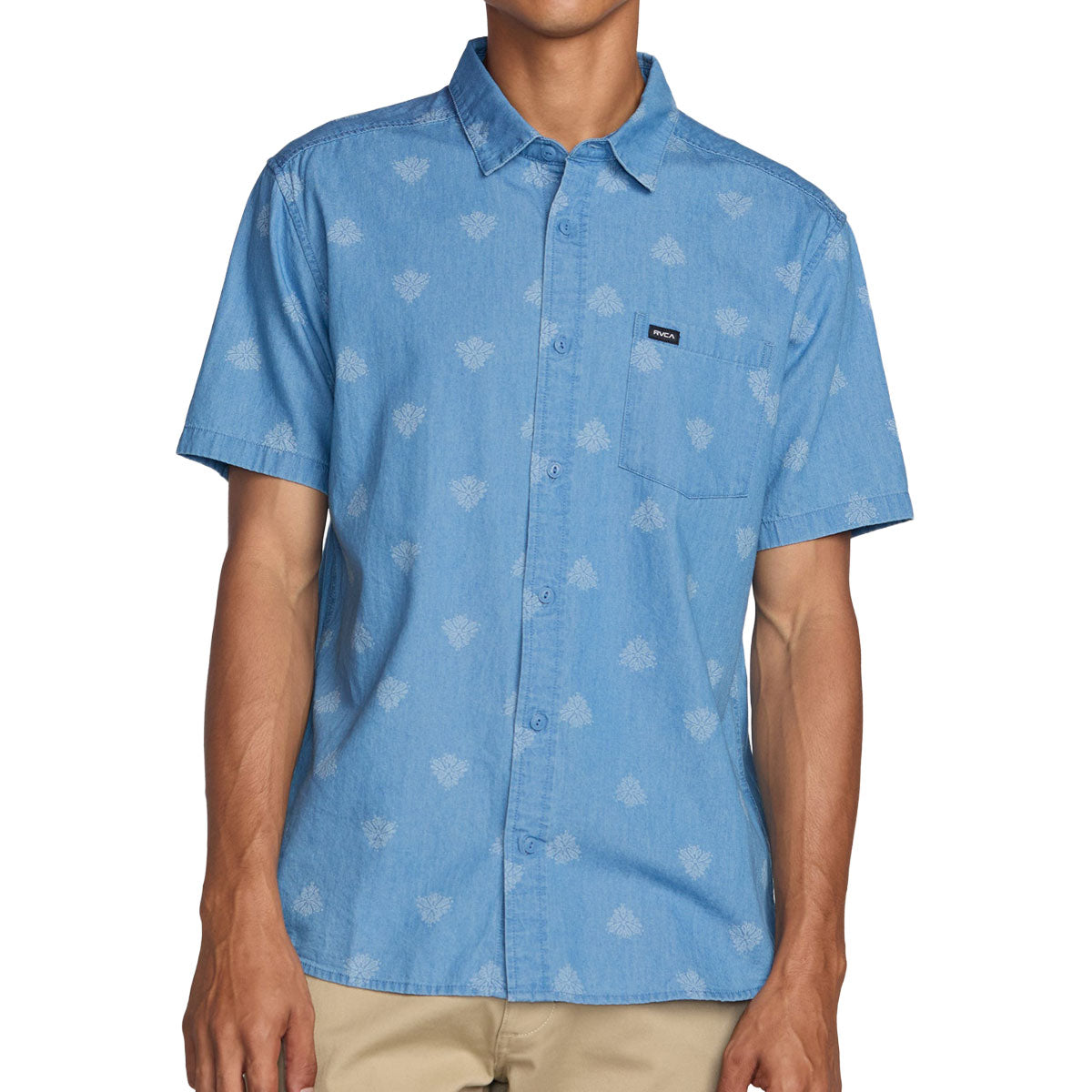 RVCA Frame Shirt - Washed Chambray image 1