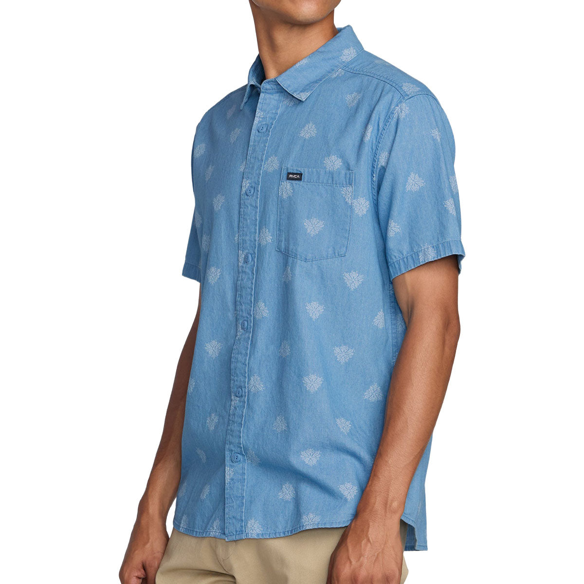 RVCA Frame Shirt - Washed Chambray image 4