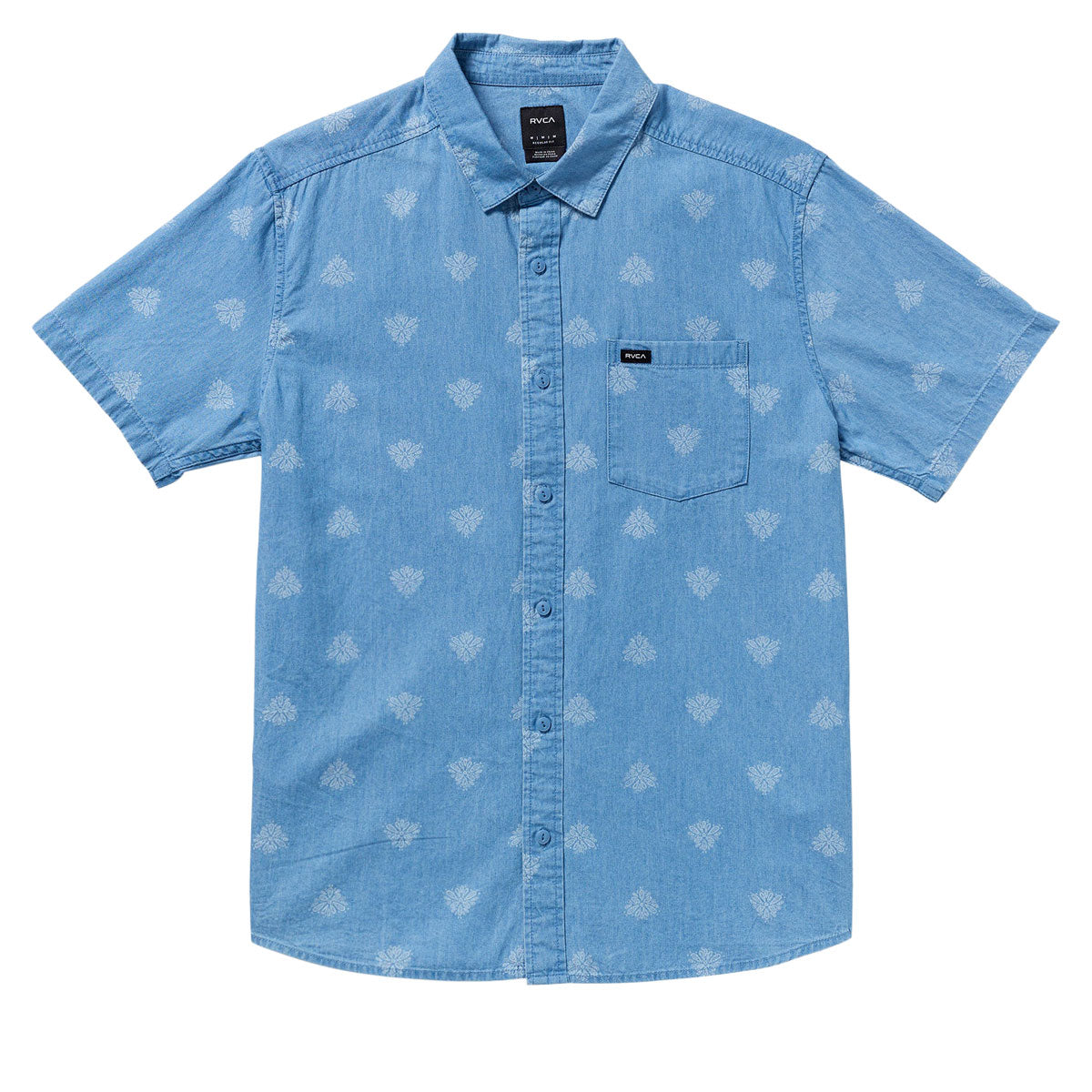 RVCA Frame Shirt - Washed Chambray image 5