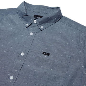 RVCA Thatll Do Dobby Shirt - Dark Denim