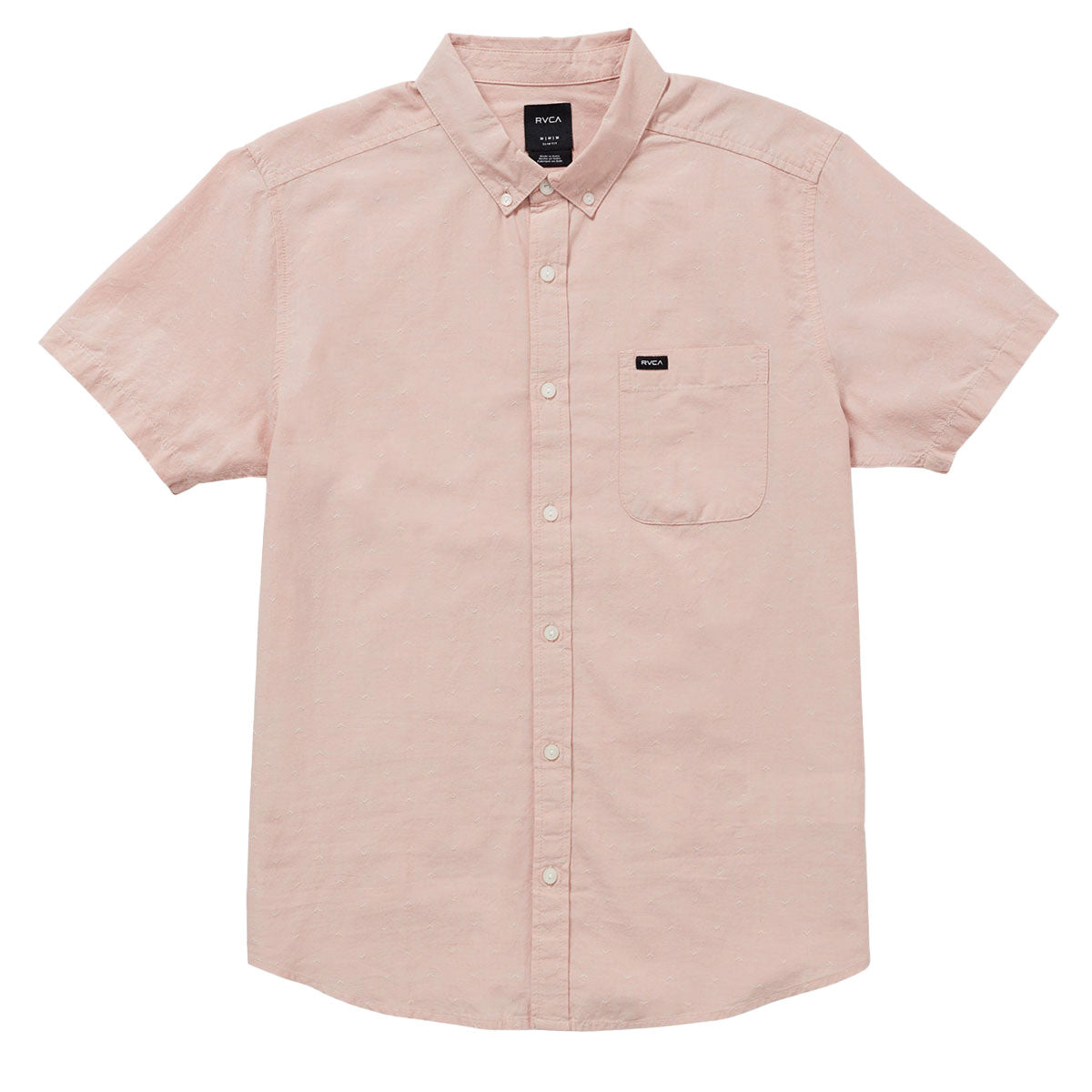RVCA Thatll Do Dobby Shirt - Peach image 1