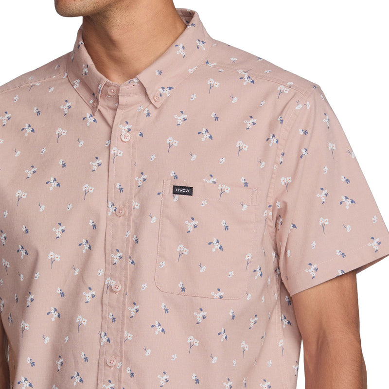 RVCA Thatll Do Print Shirt - Mauve