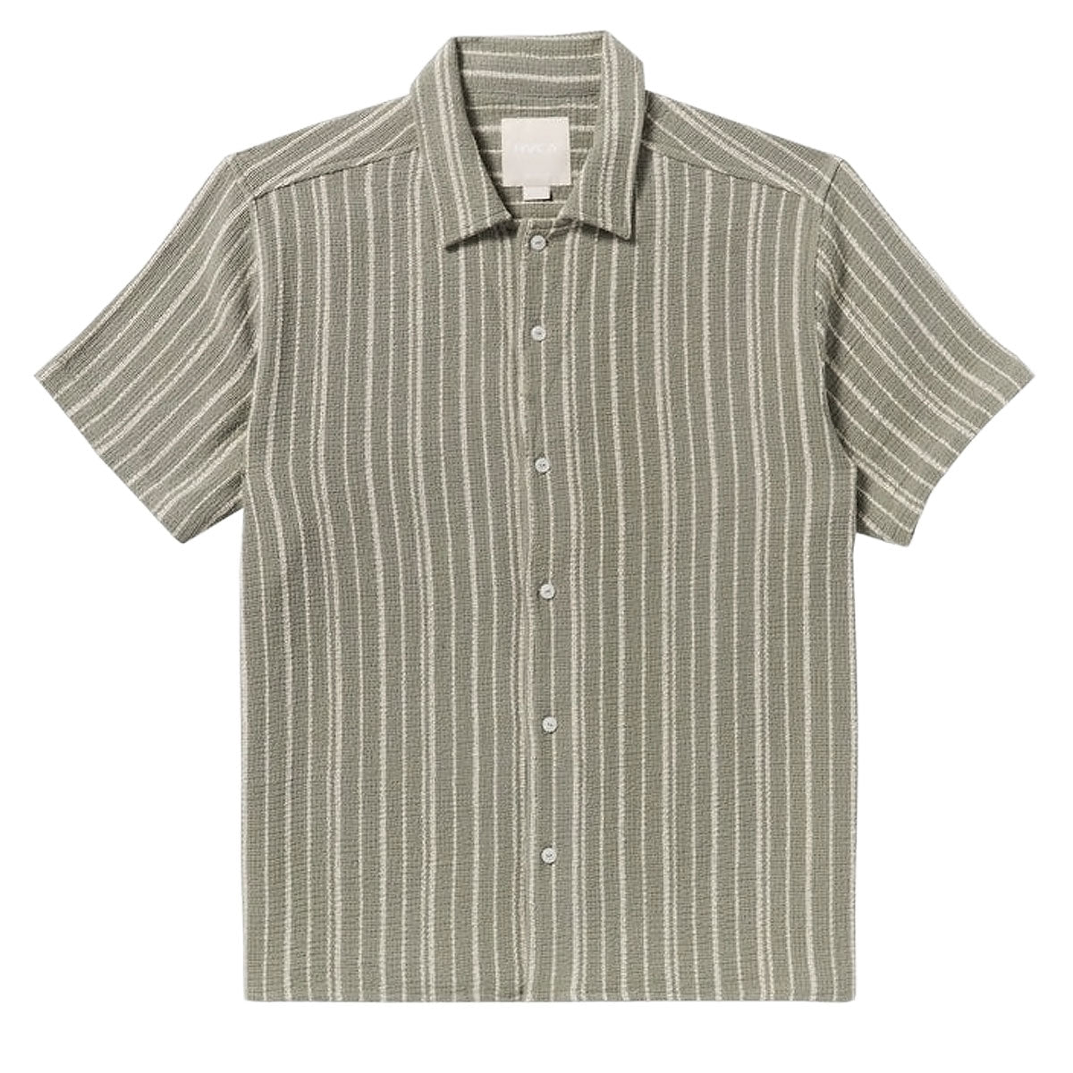 RVCA Vacancy Stripe Shirt - Light Olive image 4