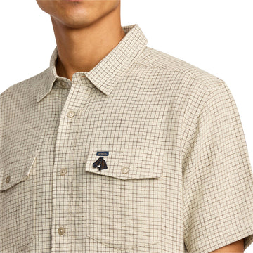 RVCA x KSL Yarn Dye Shirt - Silver Bleach