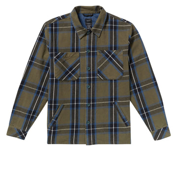RVCA Flight Risk Shirt Jacket - Hunter Green