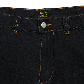 RVCA Americana Dayshift Denim Chino Pants - Black Denim