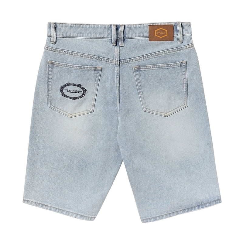 RVCA Dayshift Denim Shorts - Vintage Blue