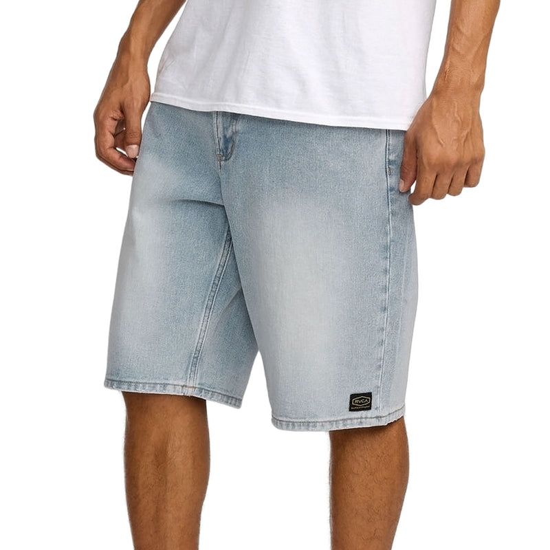 RVCA Dayshift Denim Shorts - Vintage Blue