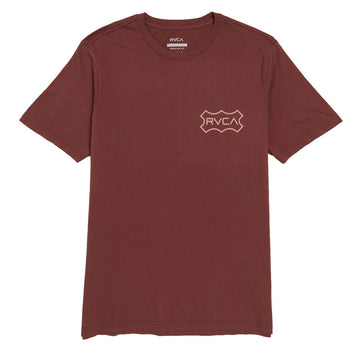 RVCA Genuine T-Shirt - Red Earth