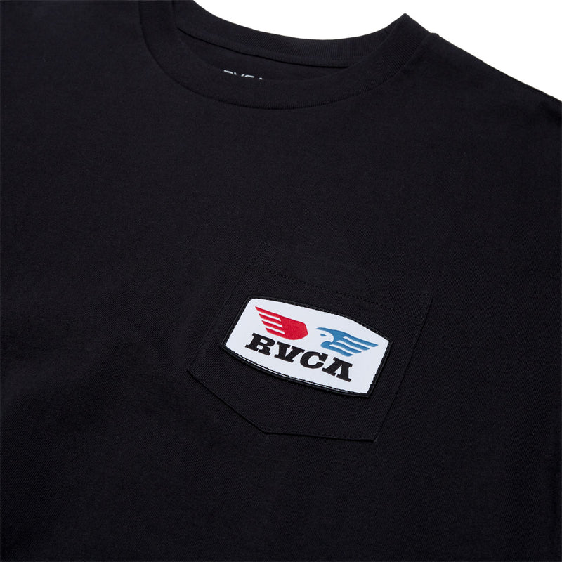 RVCA Soar Pocket T-Shirt - Black