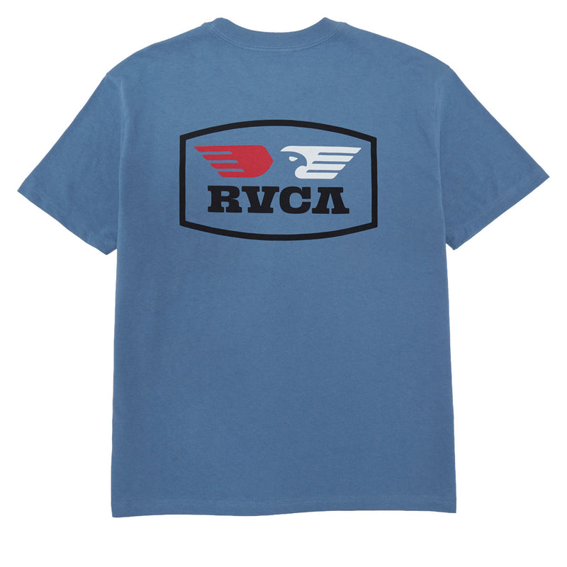 RVCA Soar Pocket T-Shirt - Federal Blue