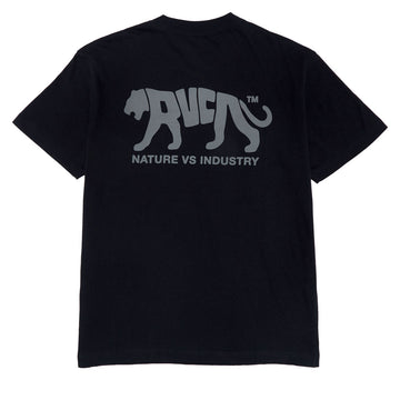 RVCA Big Cat Pocket T-Shirt - Black