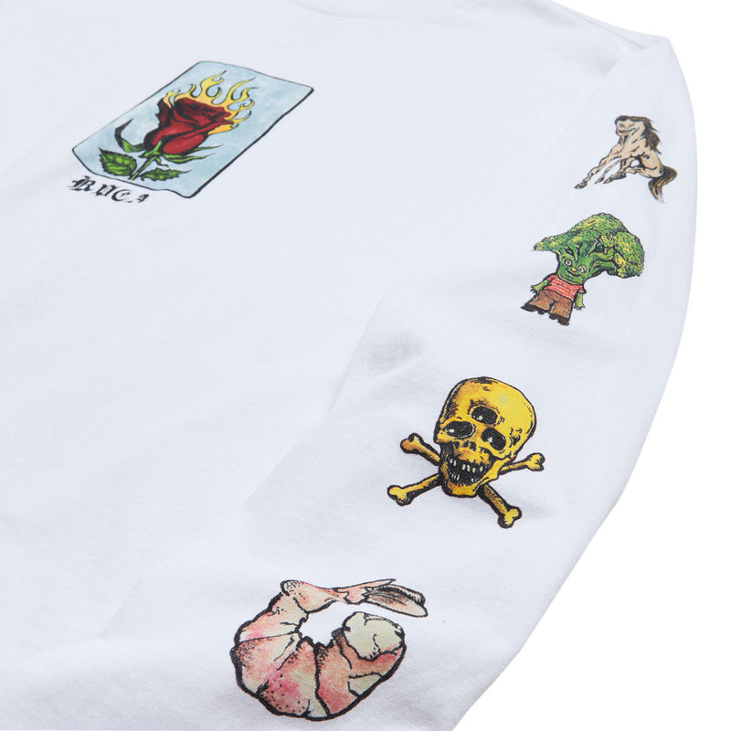 RVCA x KSL Long Sleeve T-Shirt - White
