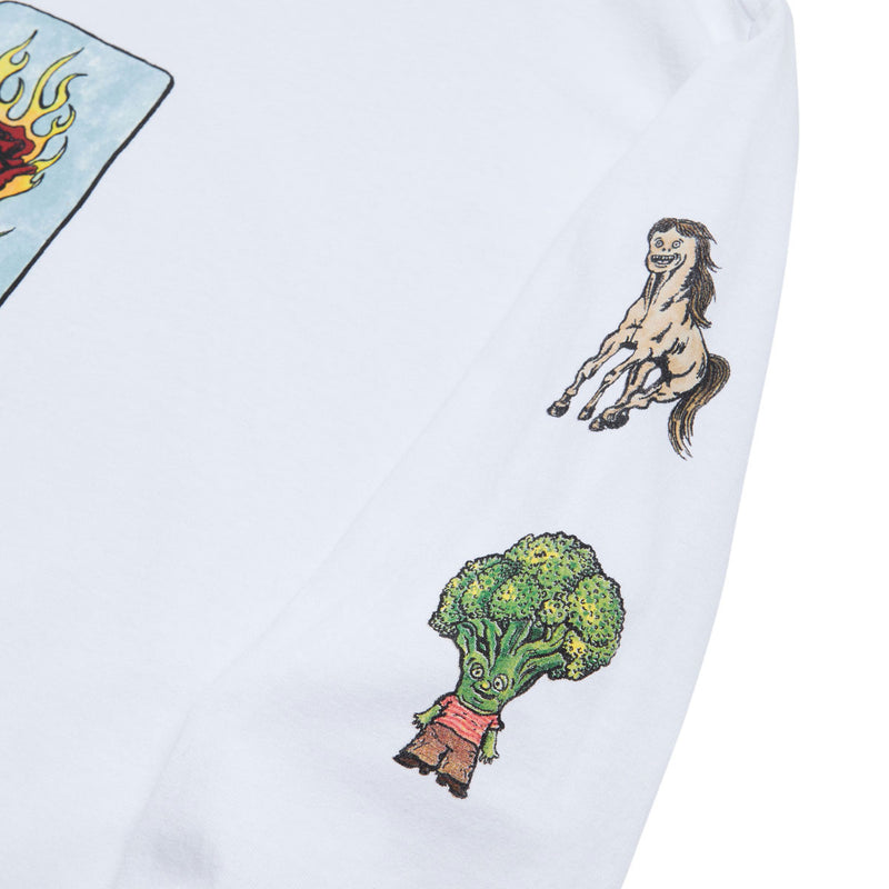 RVCA x KSL Long Sleeve T-Shirt - White