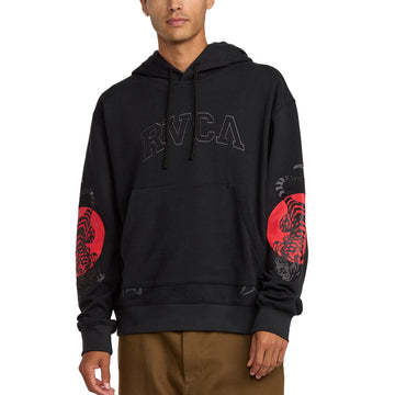 RVCA Tiger Sun Hoodie - RVCA Black