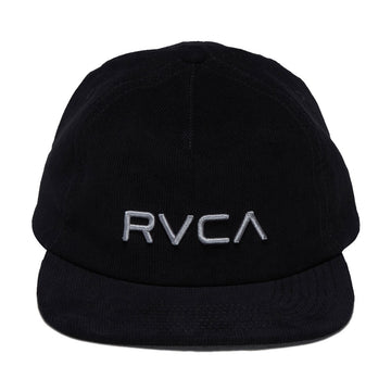 RVCA Big Rvca Cord Snapback Hat - Black