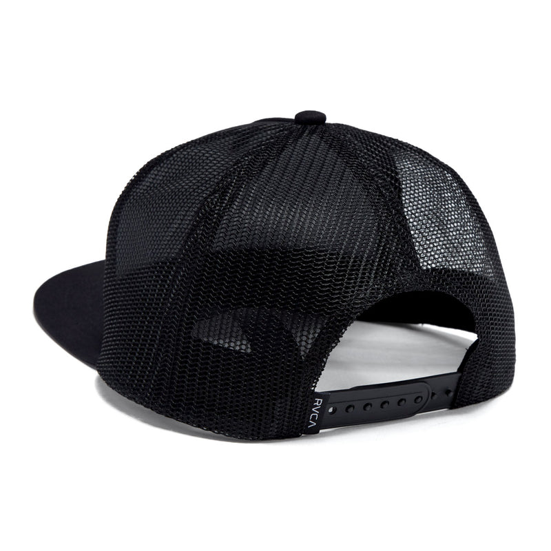 RVCA VA All The Way Trucker Hat - Black II