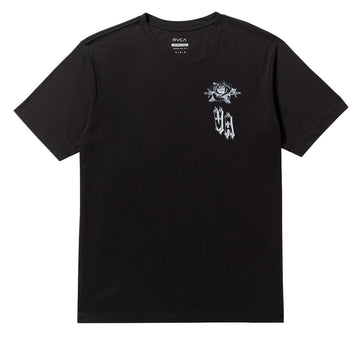 RVCA Benj Tiger Eyes T-Shirt - Black