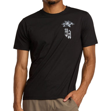 RVCA Benj Tiger Eyes T-Shirt - Black