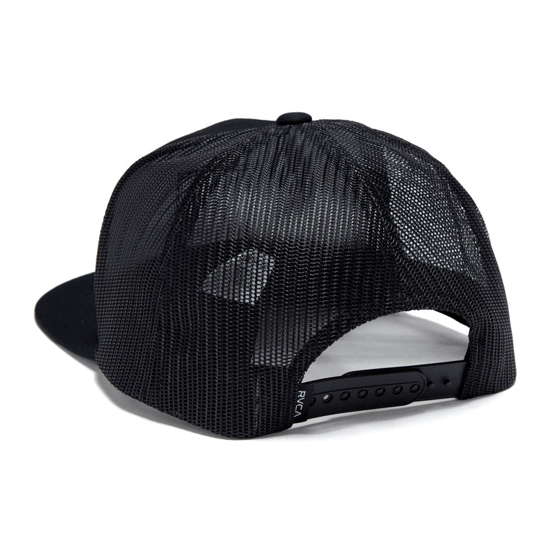 RVCA VA Atw Print Trucker Hat - Black Floral