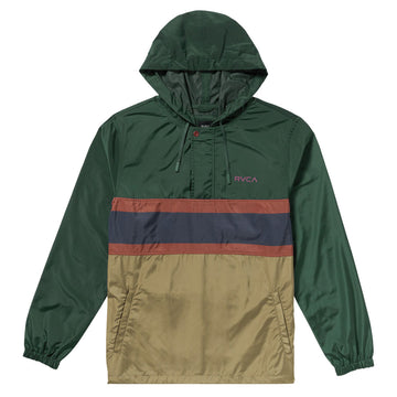RVCA Meyer II Packable Anorak Jacket - Hunter Green