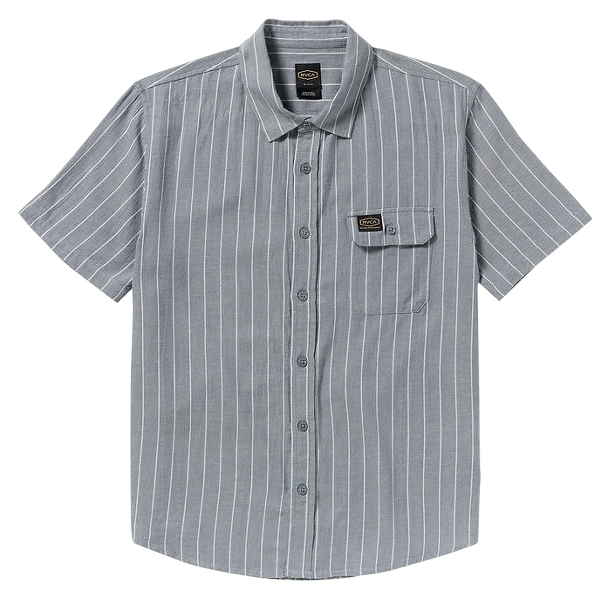RVCA Dayshift Stripe II Shirt - New Chambray image 5