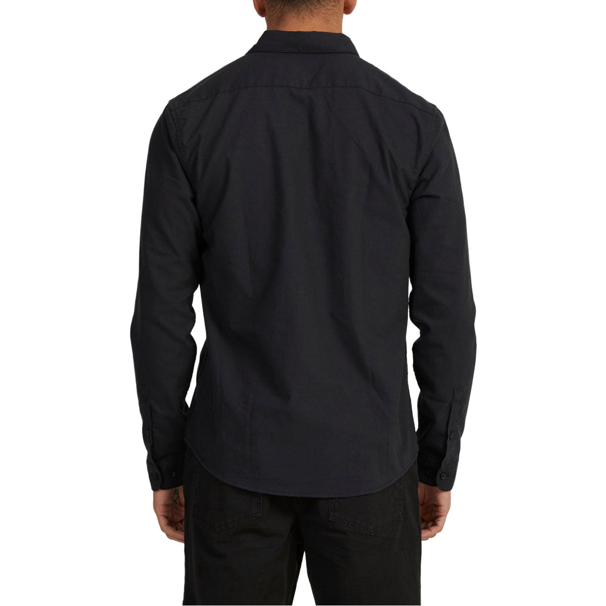 RVCA Thatll Do Stretch Long Sleeve Woven Shirt - Black image 2