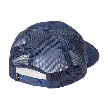 RVCA Dayshift Patch Foamy Trucker Hat - Indigo