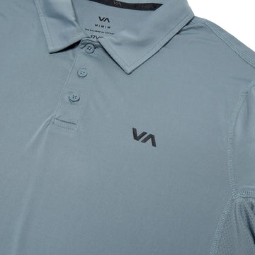 RVCA Sport Vent Polo Shirt - Lead