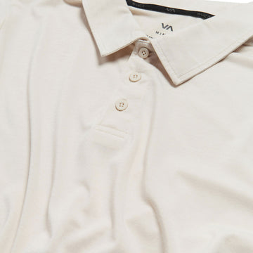 RVCA Balance Polo Shirt - Ceramic
