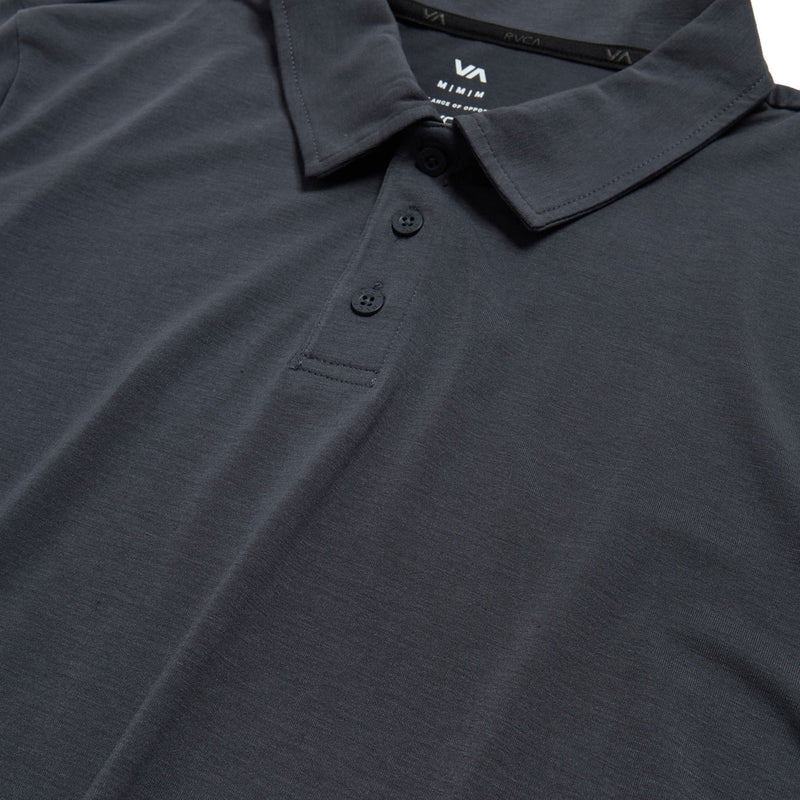 RVCA Balance Polo Shirt - Garage Blue