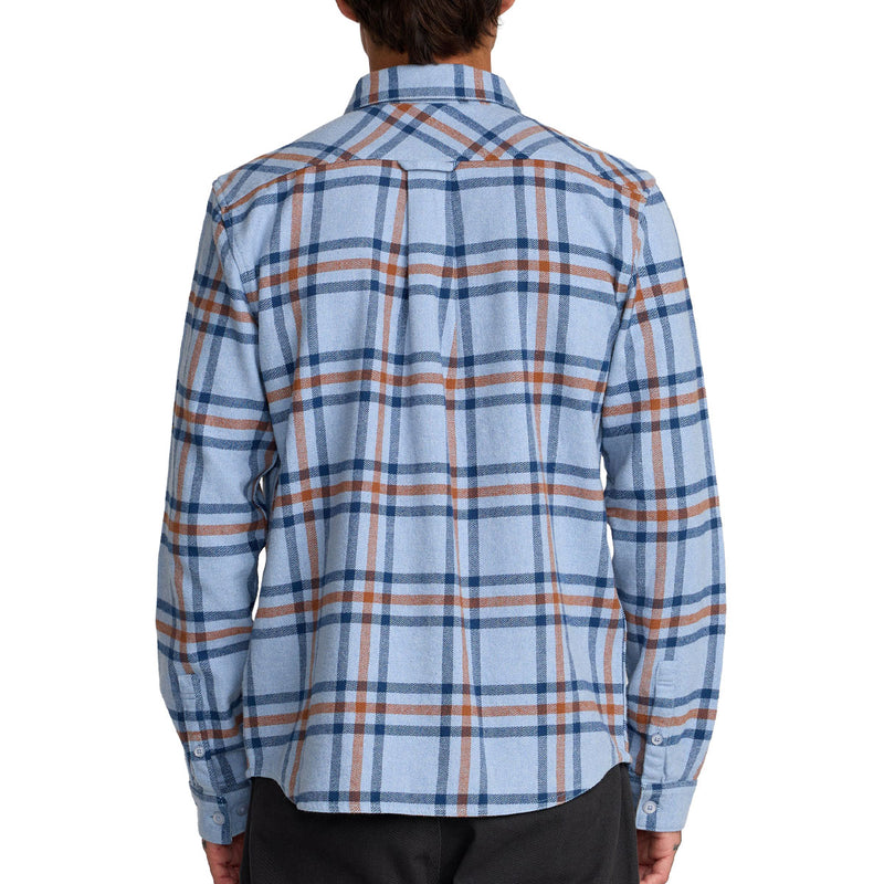 RVCA Hughes Flannel Shirt - Chambray