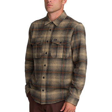 RVCA Hughes Flannel Shirt - Pirate Black
