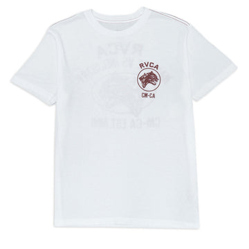 RVCA Sky Cat T-Shirt - Antique White