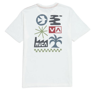 RVCA Mirage T-Shirt - Antique White