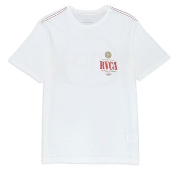RVCA Philsner T-Shirt - Antique White