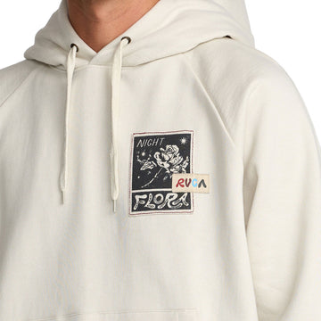 RVCA Mel G Flora Hoodie - Silver Bleach