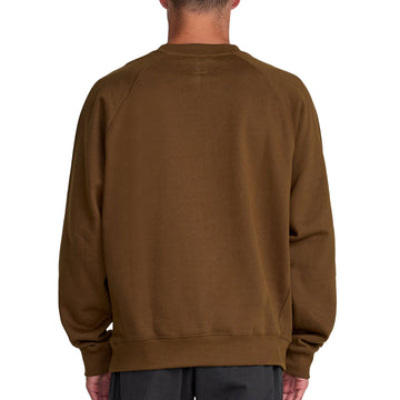 RVCA Dayshift Crew 2 Sweatshirt - Bombay Brown