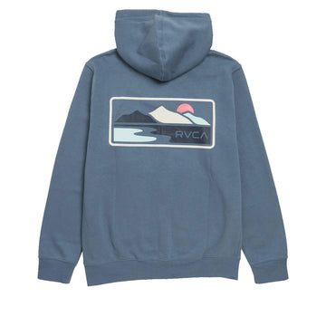 RVCA Peak Cove Zip Hoodie - Vintage Navy