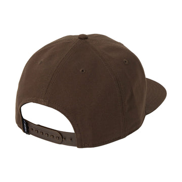 RVCA VA Infield Snapback Hat - Mocha